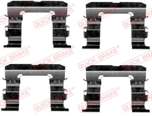 Accessory Kit, disc brake pad
